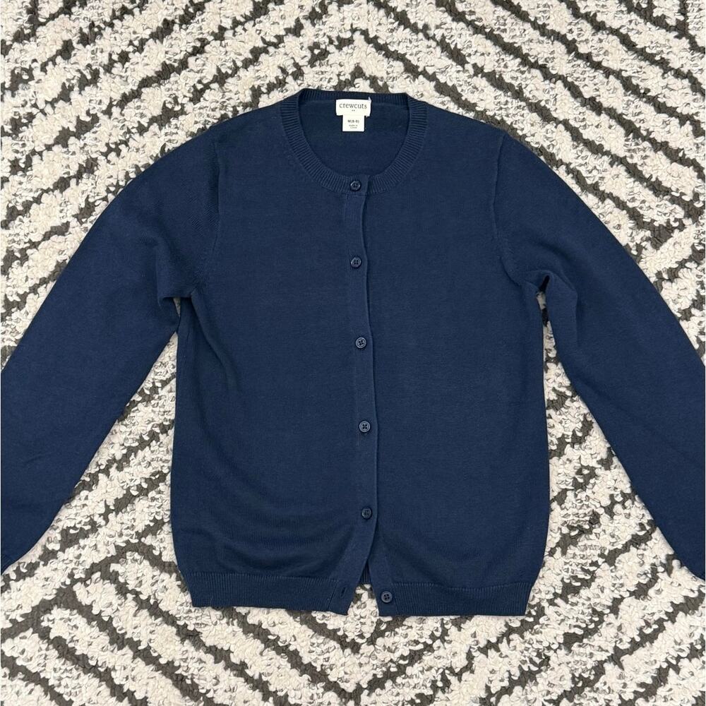 Crewcuts Girls Navy Cardigan Medium 8-9y